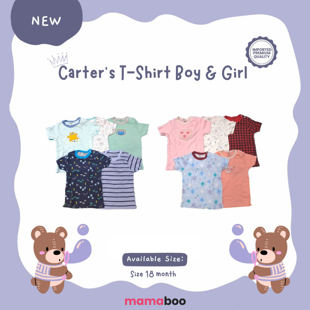 Premium Carter's - T-shirt Boy &amp; Girl