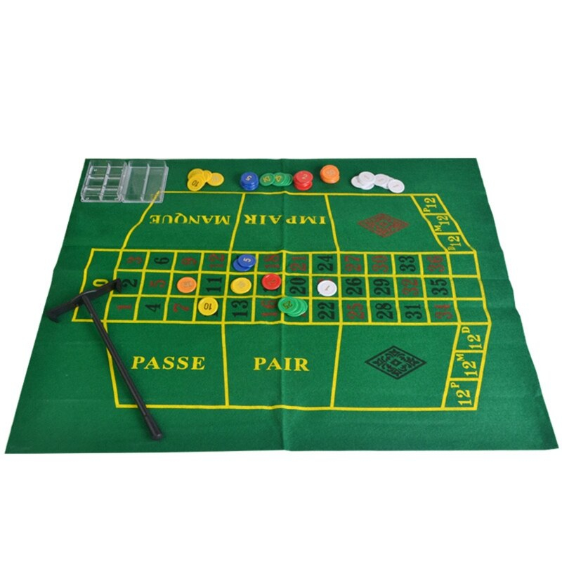 Roulette Casino Set 10 Inch Board Game Kasino
