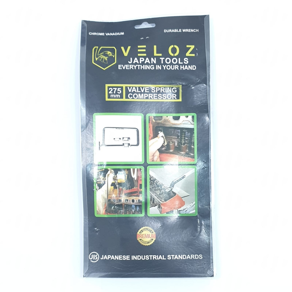 Veloz Heavy Duty Valve Spring Compressor 275mm Treker Klep Mesin Set 275mm