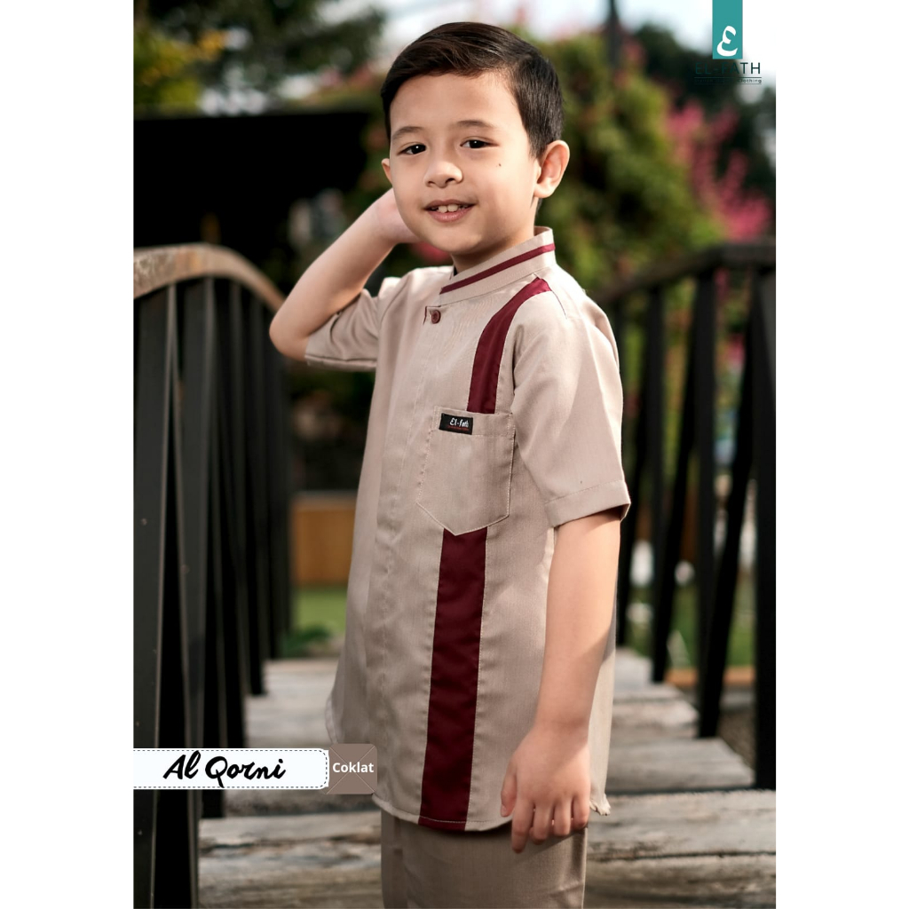 Setelan Koko Anak Al Qorni El-fath Original