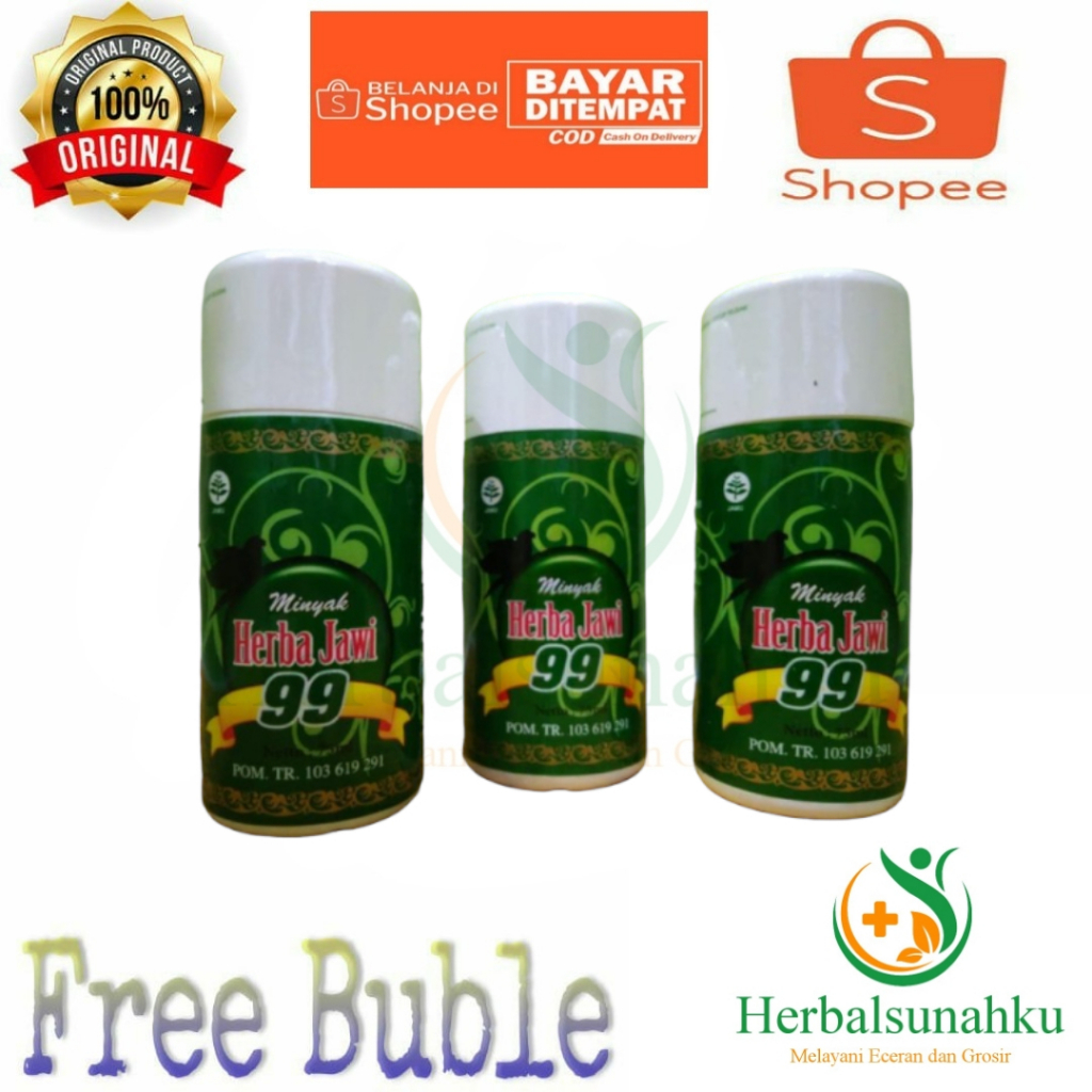 Minyak But But - Minyak Herba Jawi 99 - Obat / Minyak Luka Bakar - Obat Terkena Air Panas