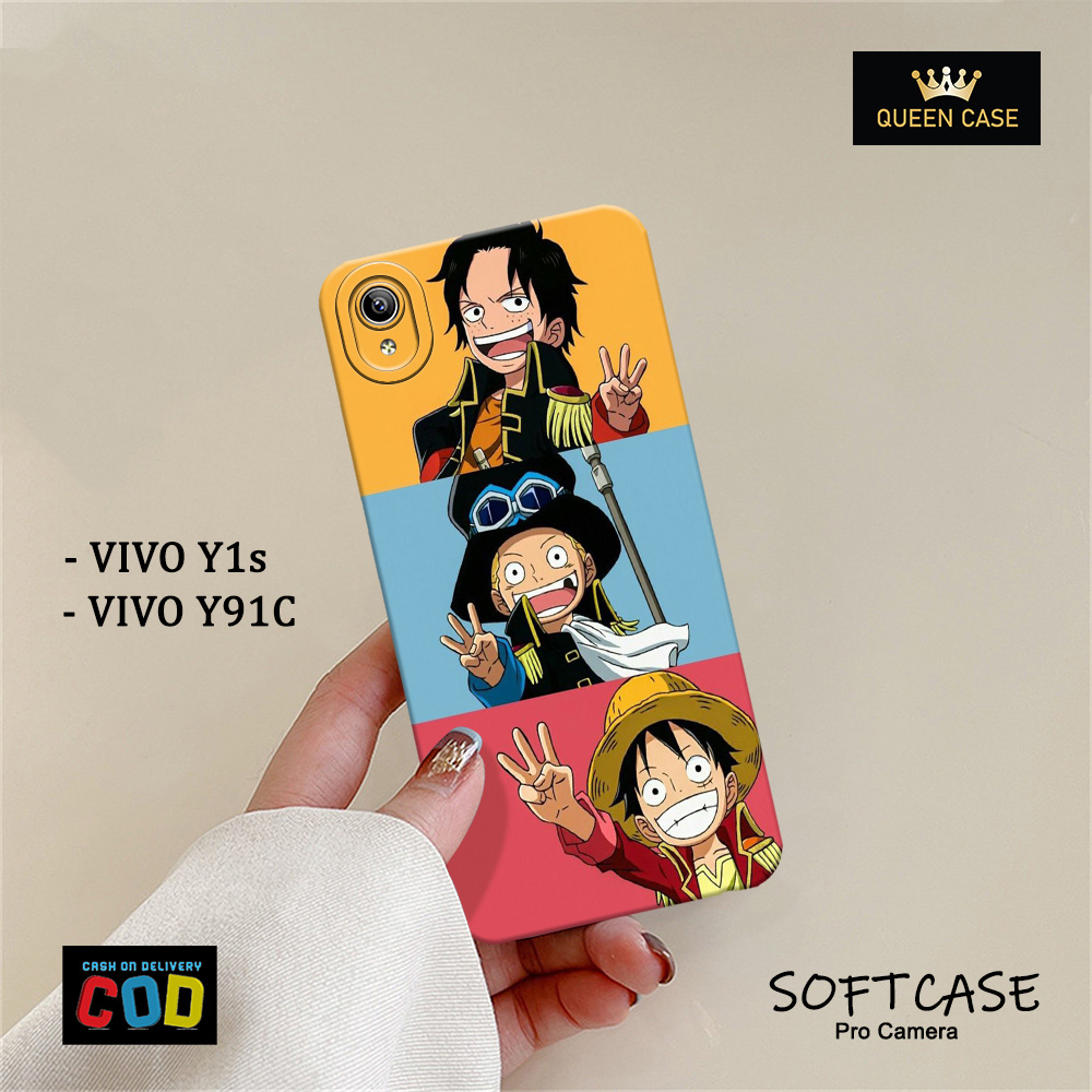 Softcase Hp VIVO Y91C / VIVO Y1s - Fashion Case ANIME - Case Hp VIVO Y91C / VIVO Y1s - Casing VIVO Y