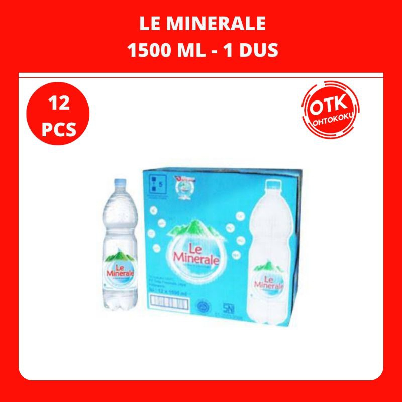 

LE MINERALE AIR MINERAL 1500 ML - 1DUS