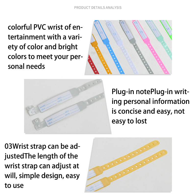 Gelang ID Pasien/Gelang Pasien Dewasa/Patient Identification Bracelets