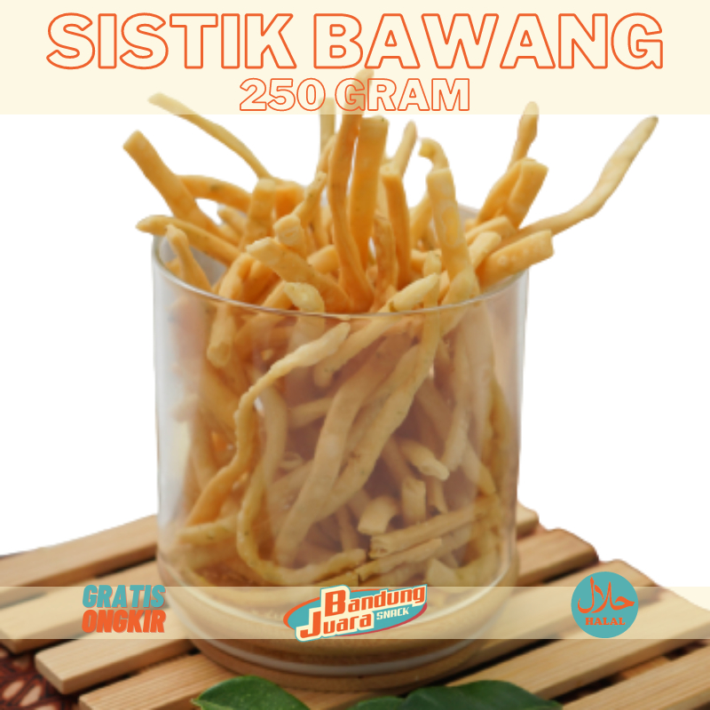 

Cemilan Stik Sistik Bawang 500 gr