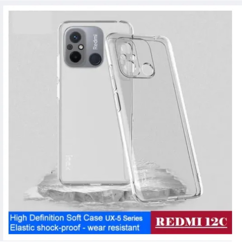 Hd Clear Case Xiaomi Redmi 12C/ 11A Protect Camera Case Tebal Transparant