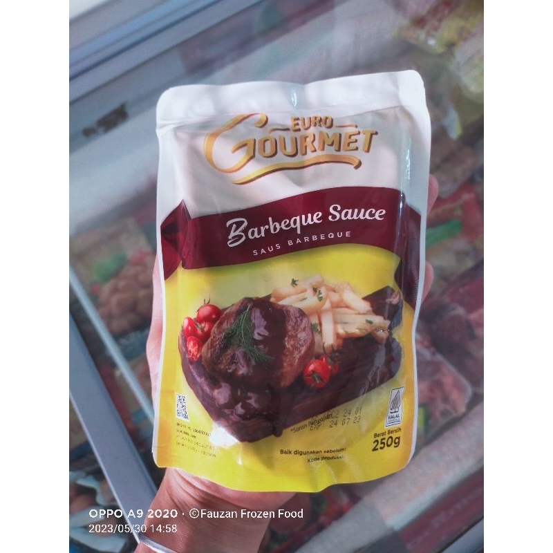 

Euro Gourmet Barbeque Sauce/Saus Barbeque 250gram