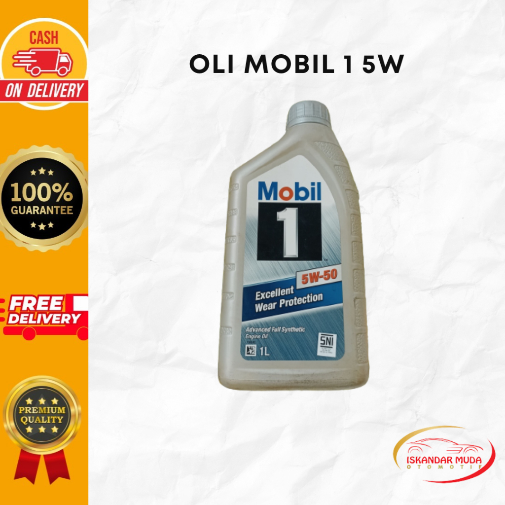 Oli Mobil 1 5W - 50 1 Liter