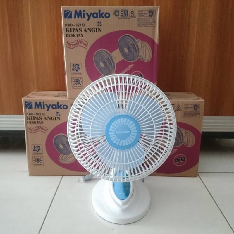 Miyako Kipas Angin 2 IN 1 9&quot; Desk Fan KAD 927 B PL 35Watt