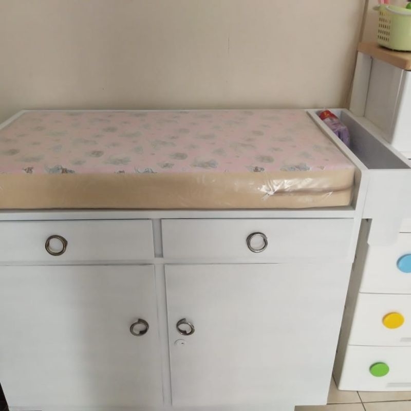 Kasur boks bayi meja mandi baby tafel sesuai pesanan