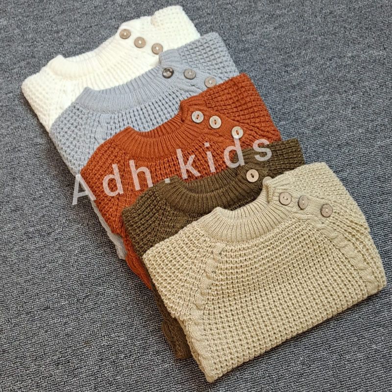 Jumper Knit Bayi ADHKIDS Newborn | Jumpsuit Rajut Bayi / Rajut Baby