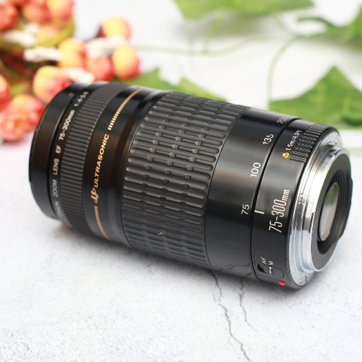 Lensa Canon 75-300mm F3.5 Original For Kamera DSLR - Tele Zoom  Like New