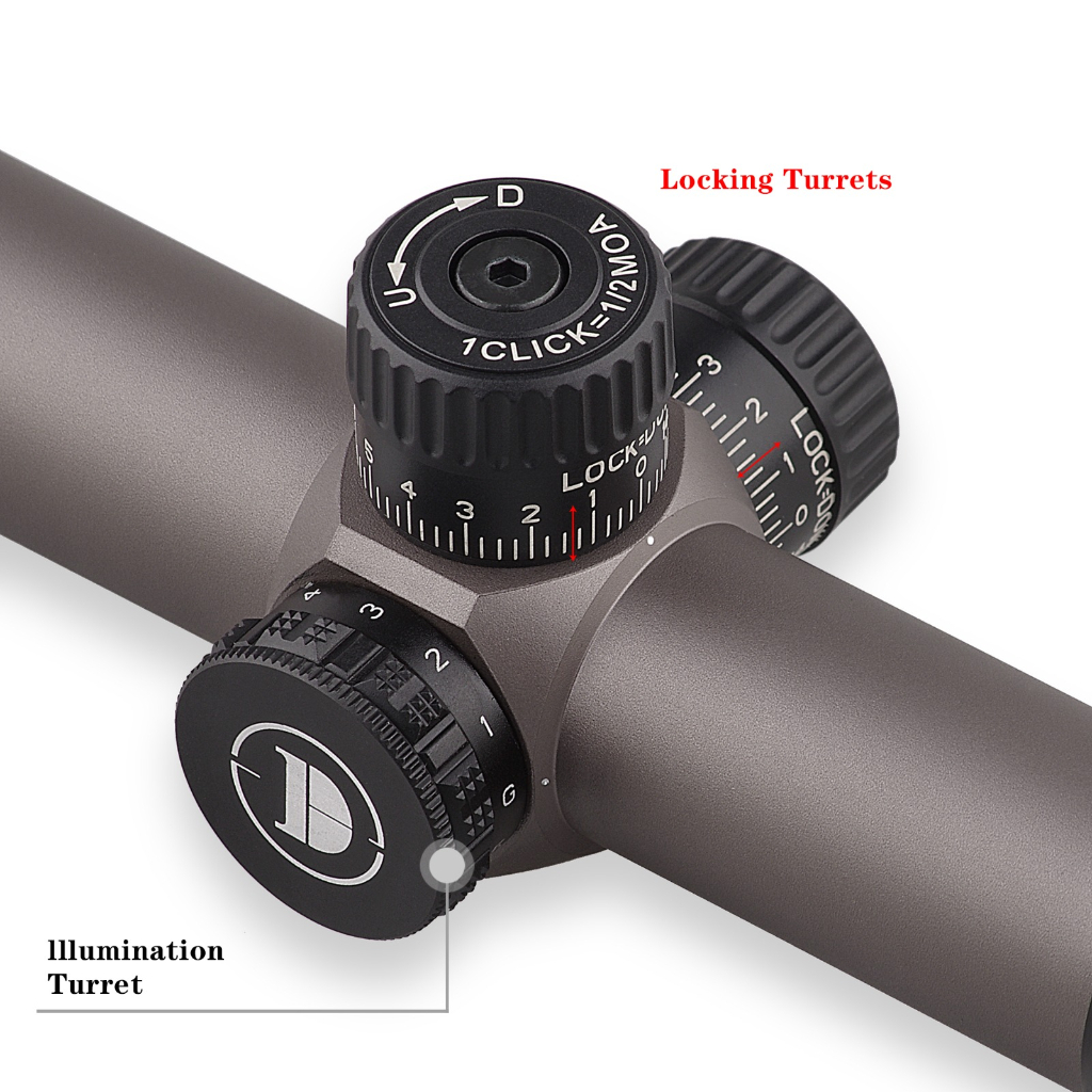 TELESKOP/TEROPONG WG 1.2-6X24 IR (30MM)