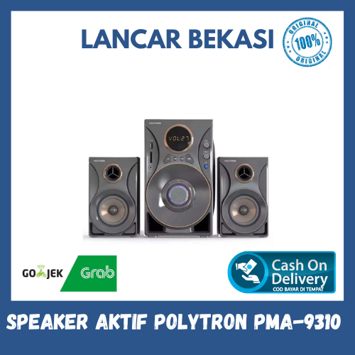 Speaker Aktif Polytron PMA-9310 Bluetooth - Garansi Resmi, Original