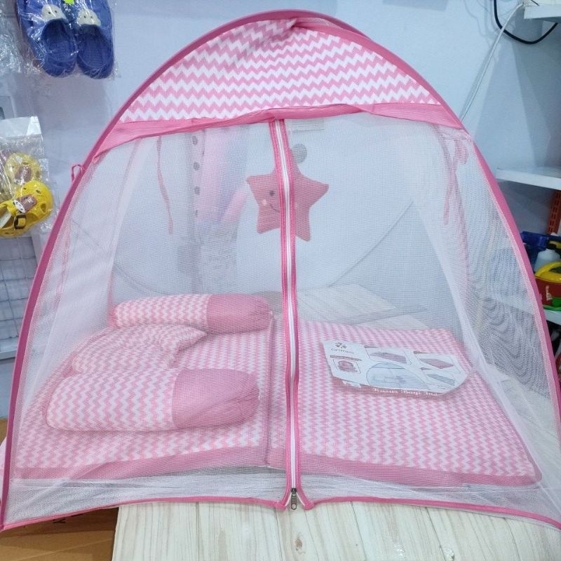 CRIA BABYSHOP Cintaka Kasur Bayi  Lipat Multifungsi + Kelambu + Musik