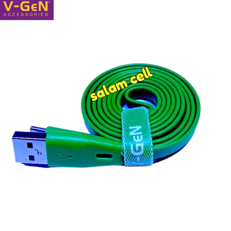 Kabel Data Micro Usb V-Gen JCM3-02 Fast Charging 1toples isi 30pcs Original Vgen Garansi Resmi