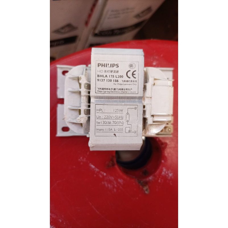 

Trafo Ballast BHLA 125 HPL N 125 Watt Philips
