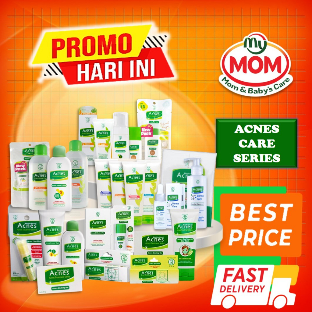 [BPOM] ACNES Derma Gentle Cleanser 120 gr  / Acnes Sabun Wajah / Acnes Face Wash / Facial Wash / Cleanser Anti Jerawat / MY MOM