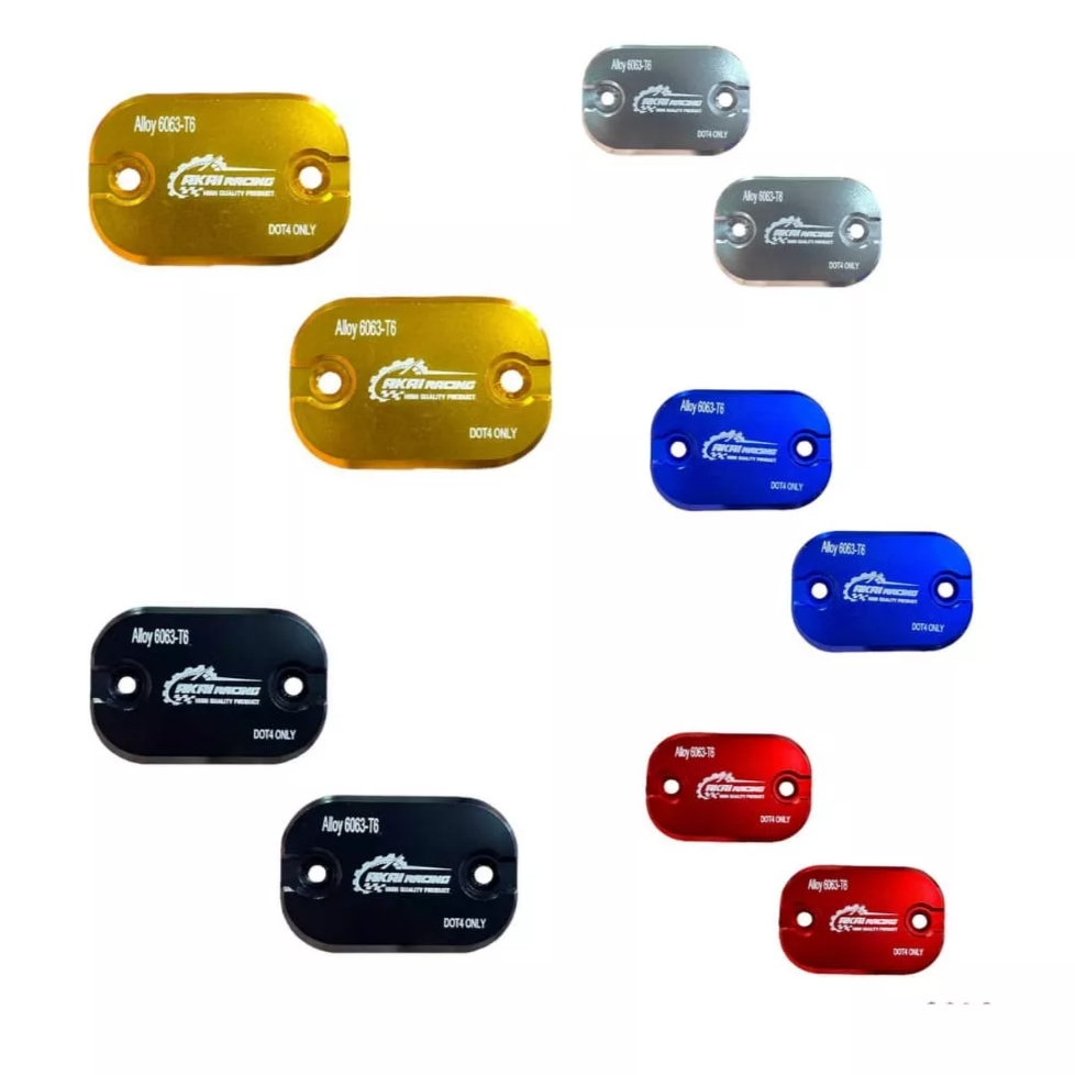 Cover Tutup Minyak Rem Nmax Tutup Master Rem Nmax Old &amp; Nmax New Akai Racing