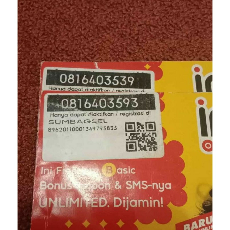 nomor cantik Indosat 10 digit termurah