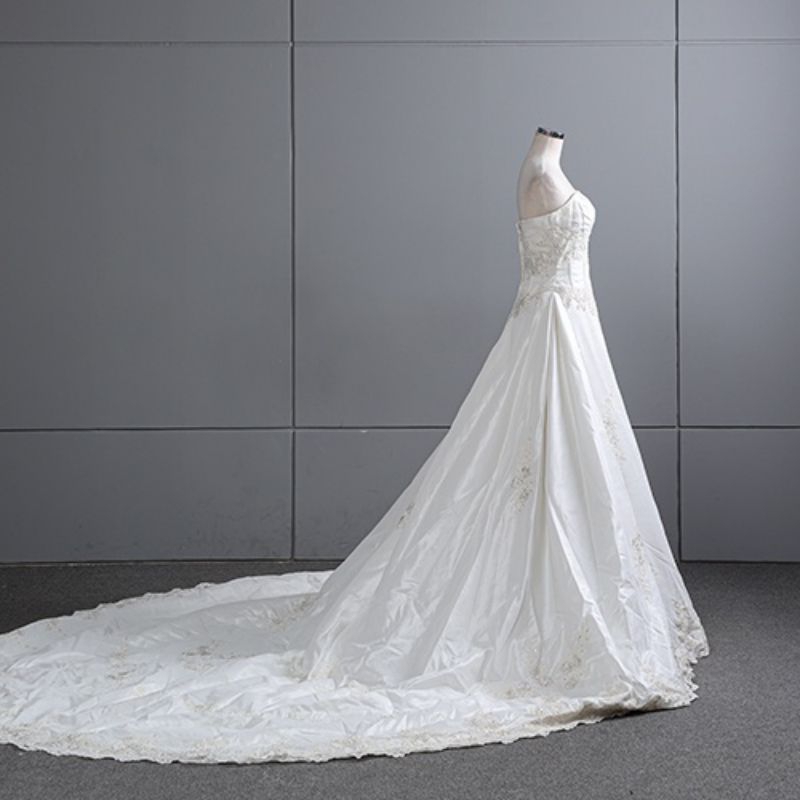 gaun pengantin preloved wedding dress second gown bridal