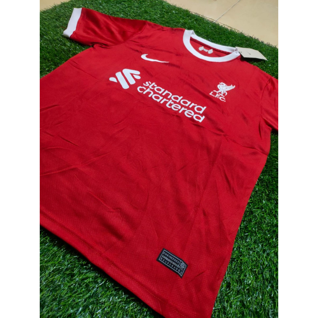 JERSEY LIVERPOLL_ 2023 2024 HOME MERAH TERBARU GRADE ORI KUALITAS JAMINAN TERBAIK