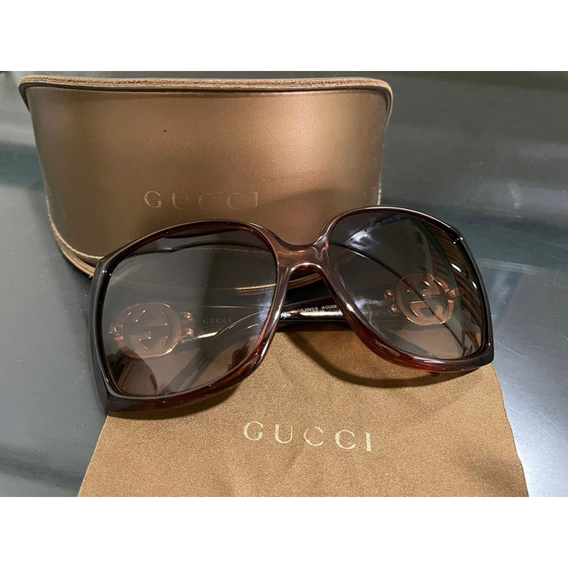preloved Gucci sunglasses kacamata hitam asli