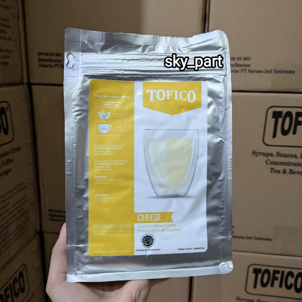 

Tofico Cheese Powder Bubuk Minuman Premium Cheese 1Kg