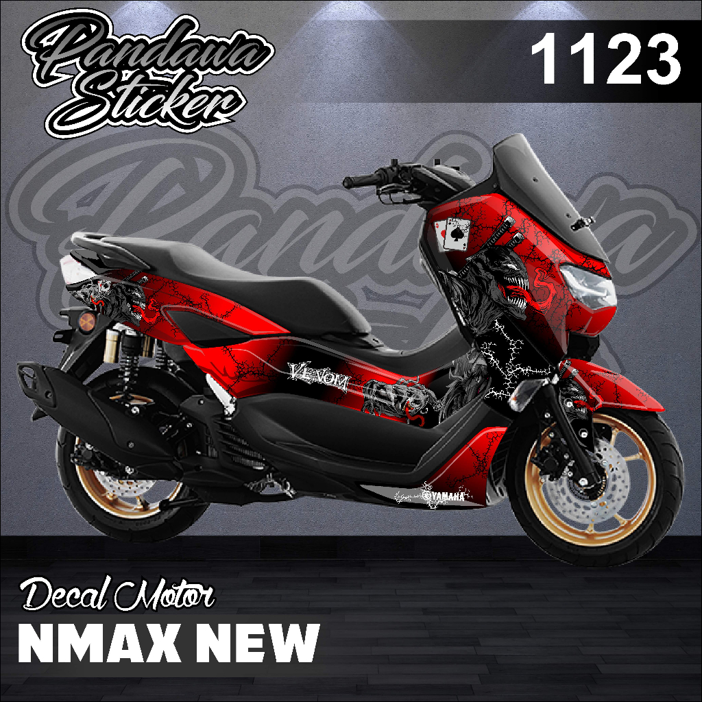 Decal Stiker Nmax New 2021 2022 2023 Full Body Motor Yamaha 2020 facelift Dekal Modifikasi Abs Varia