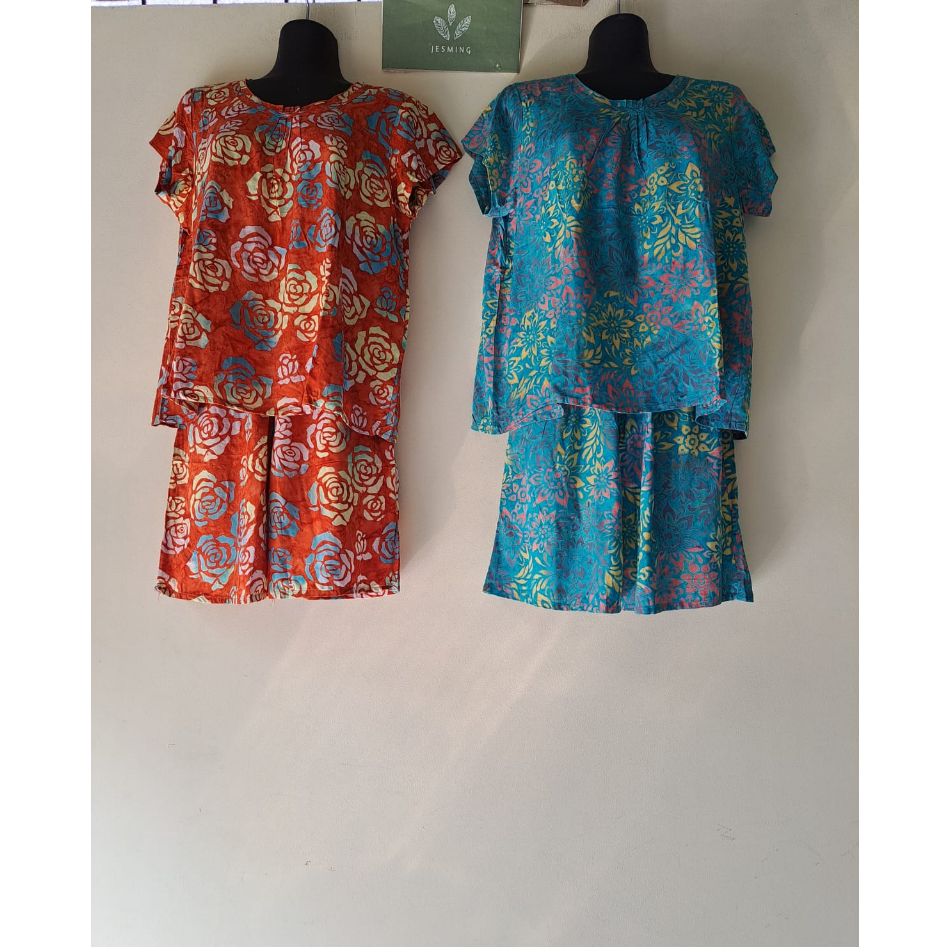 Batik Sunan Short Pants Setelan Celana Pendek SP