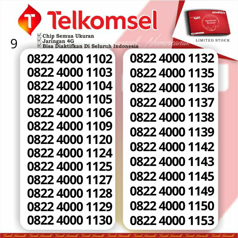 Simpati Cantik Prabayar Telkomsel