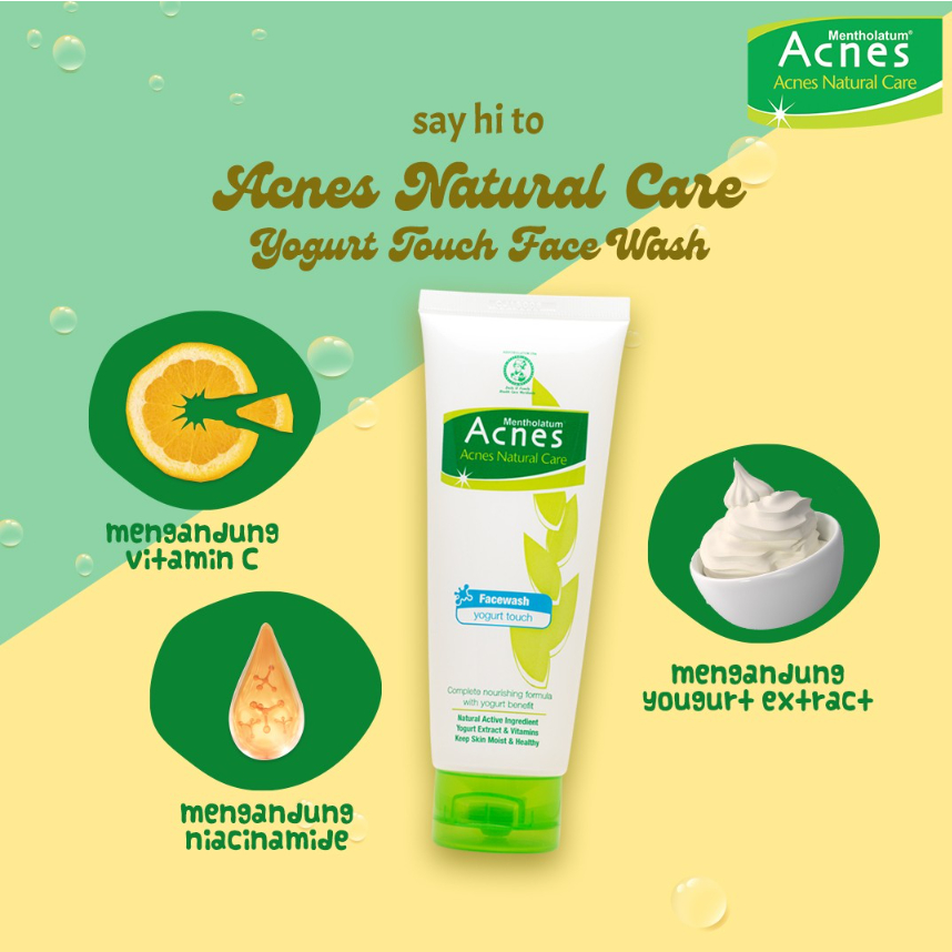 [BPOM] Acnes Face Wash 50 ml / White Complete / Oil Control / Deep Pore / Yogurt / Acnes Sabun Wajah  / Facial Wash / Cleanser / MY MOM