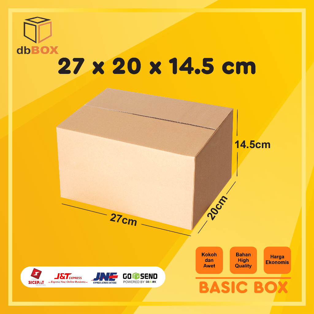 

BOX KARDUS 27x20x14,5 cm DUS PACKING