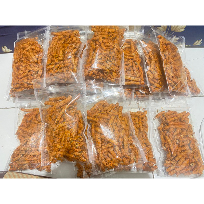 

Basreng Daun Jeruk Pedas Dan Original