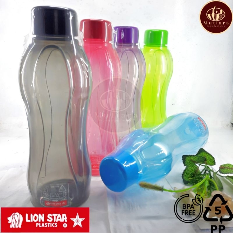 Lion Star Botol Minum Hydro| Botol Minum Anak | Botol Minum 600 800 1000 ml | Botol Plastik | Botol Minum Minimalis | Botol Minum Warna Bening Transparan | Hydro Bottle Air Minum