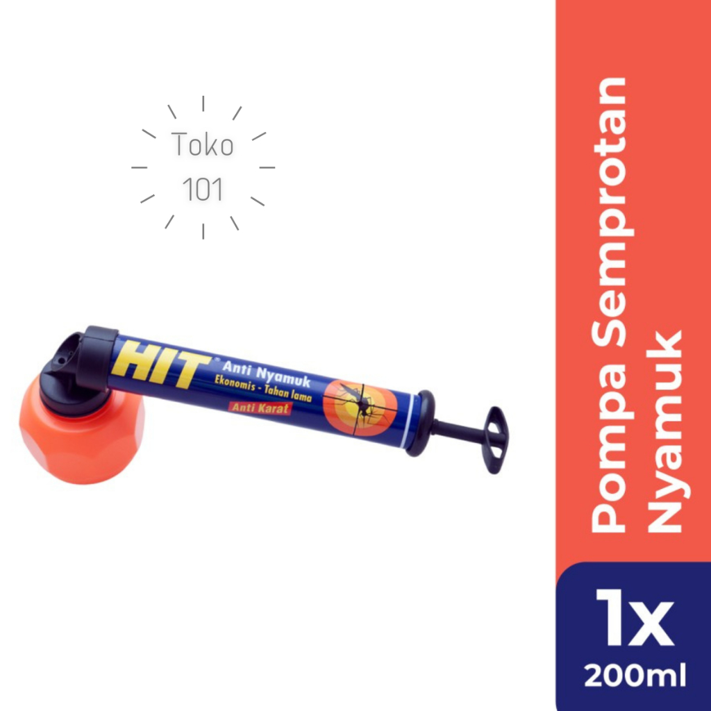 HIT Pompa Plastik - Semprotan Nyamuk 200ml