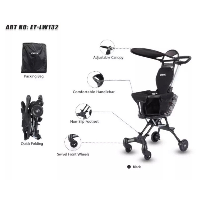 KABIN SIZE STROLLER EXOTIC MAGIC BABY STROLLER LW132 LW 132 LW116 LW 116 FAMILY TRAVELER KERETA DORONG BAYI