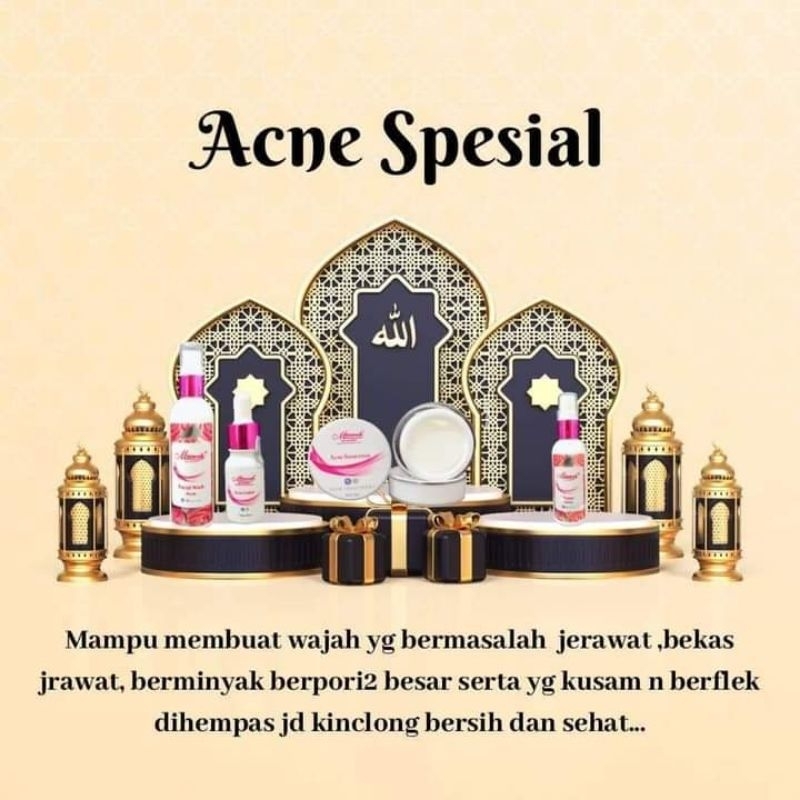 Marwah Skincare Diamond Acne spesial/Paket Skincare Wajah