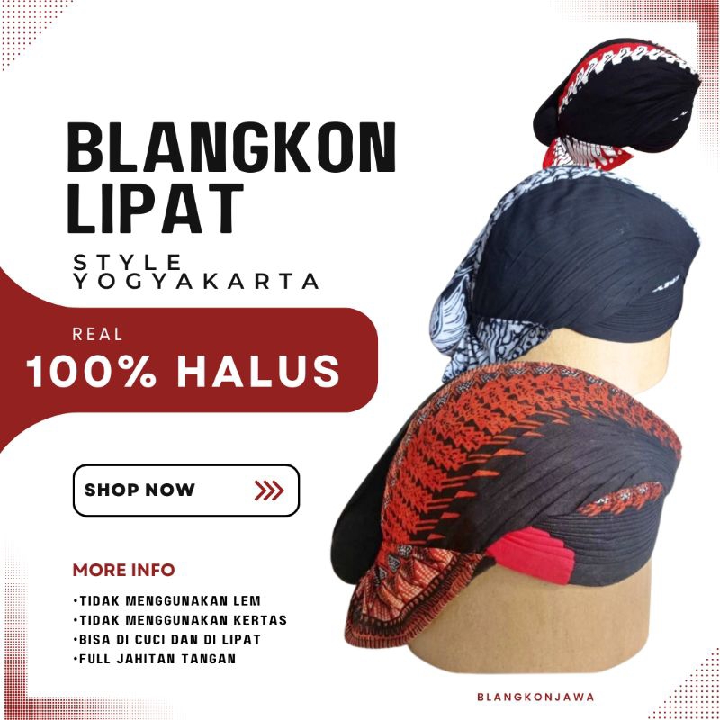 Blangkon jawa.Blangkon Lipat dan cuci.Blangkon jogja