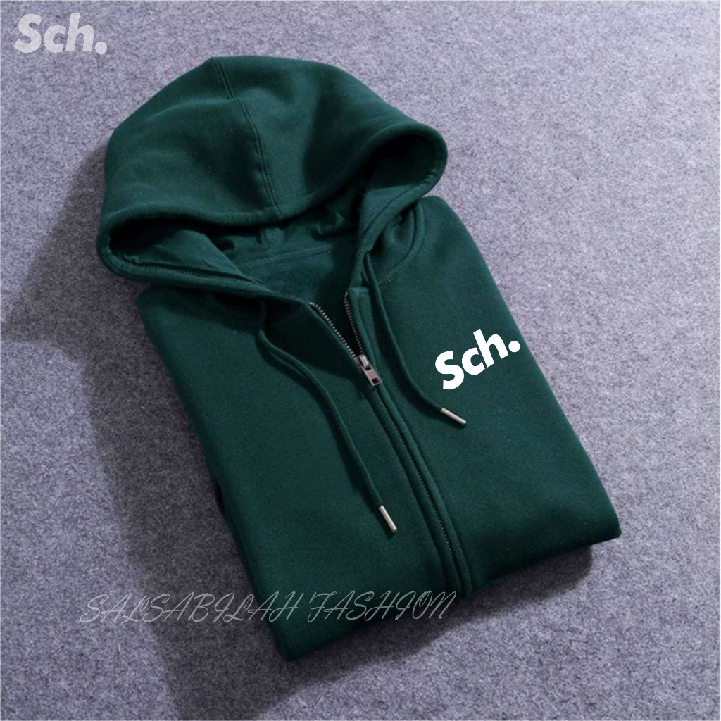 SWEATER HOODIE - Jaket Distro Zipper - Jaket Sweater Hoodie Resleting Pria Sch