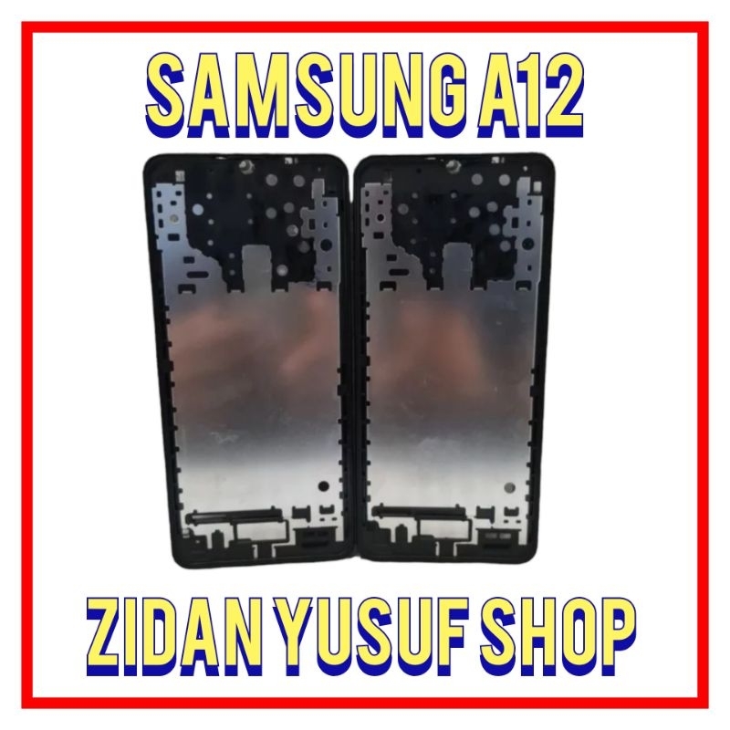 FRAME LCD TULANG LCD SAMSUNG A12 / A125F TATAKAN DUDUKAN LCD