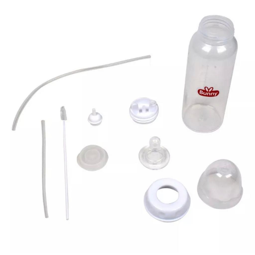 Lusty Bunny Botol Susu Handsfree Feeding Bottle 240 ml Botol Susu Bayi Hand Free