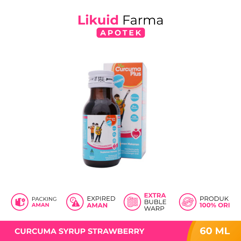 Curcuma Plus Sharpy 60ml Nutrisi Nafsu Makan Anak