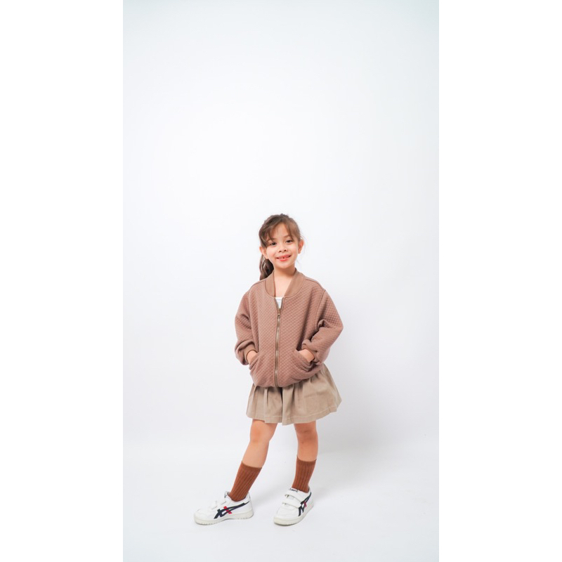 LOKA Bomber Zipper Jacket / Jaket Bomber Anak 1-6thn