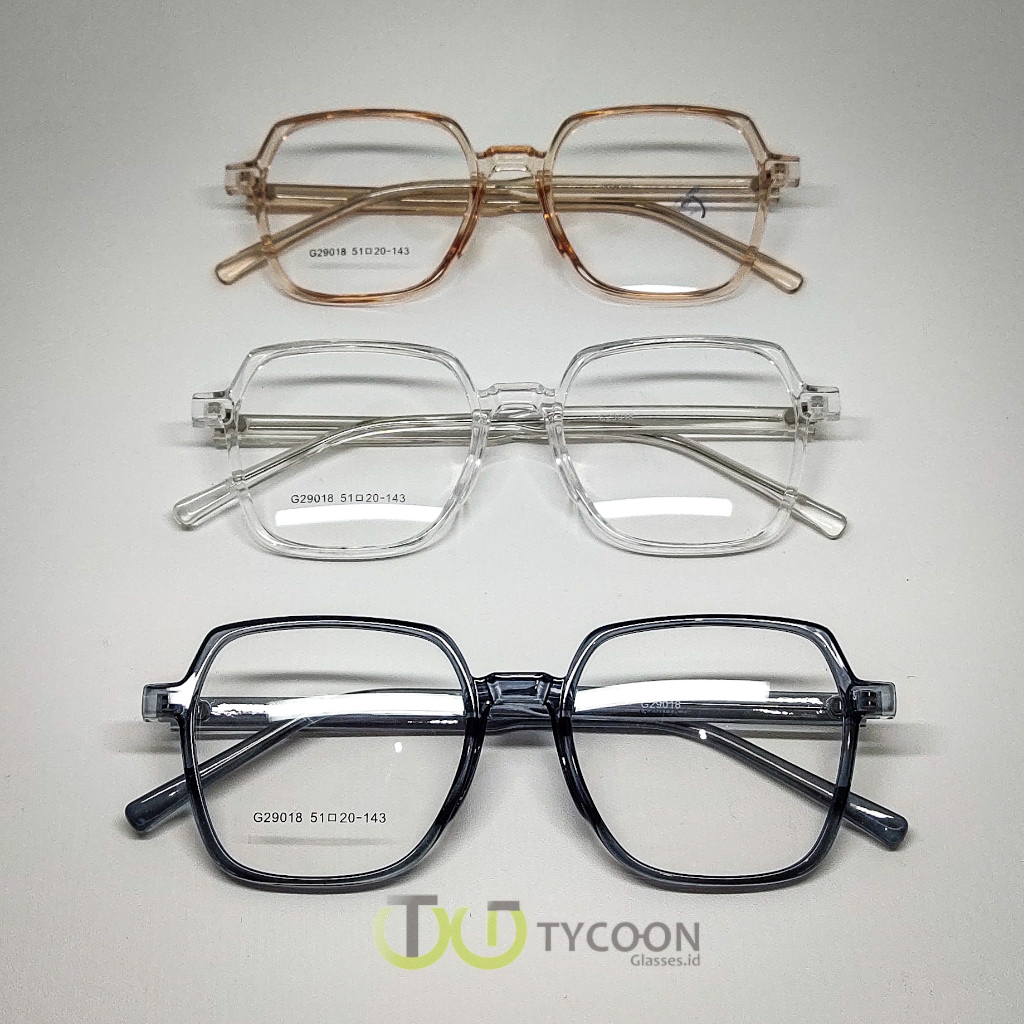 G29018 Kacamata Minus Photocromic kacamata Pria Wanita Bluray Termurah Kacamata Optik Bluecromic