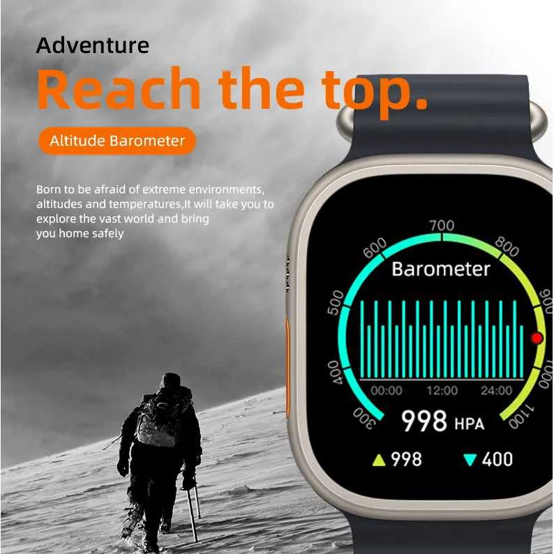 SKMEI Smartwatch Sport Heart Rate Blood Oxygen - HW8-Ultra