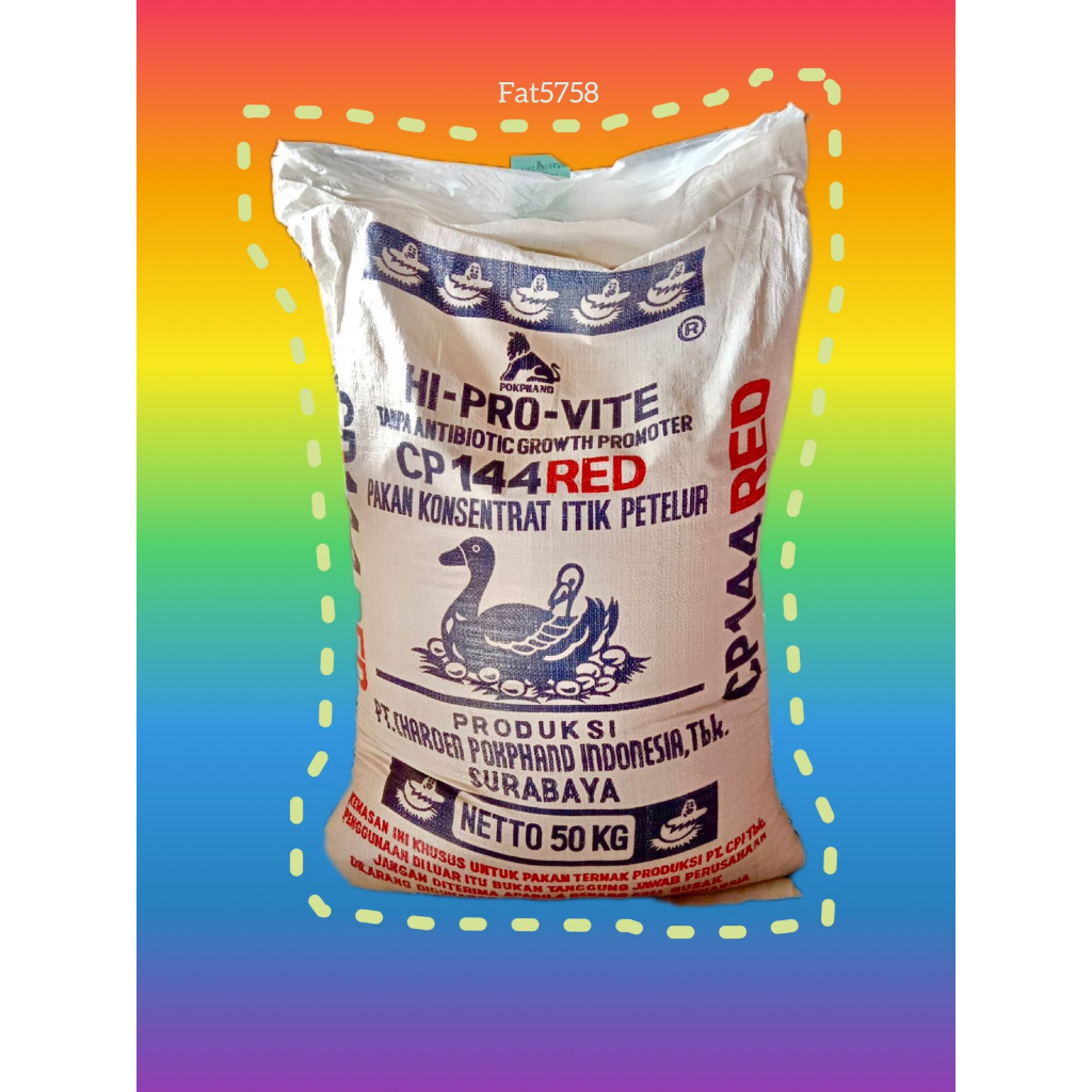 Pakan Konsentrat Itik Petelur 144 RED