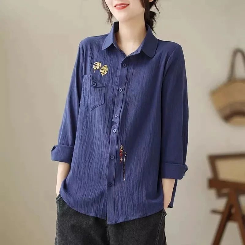 BLOUSE WANITA KAMANIA SHIRT BAHAN CRINKLE AIRFLOW LD 100 - 120 CM PT 54 CM PB 64 CM UKURAN M L XL XXL BLOUSE KOREAN STYLE KEMEJA PUTIH WANITA LENGAN PANJANG BAJU BLOUSE ATASAN CASUAL WANITA TERBARU 2023