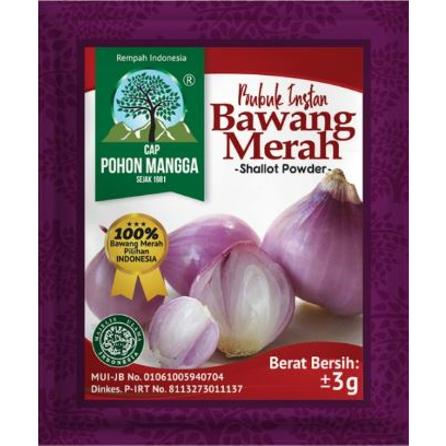 

Bubuk Bawang Merah-Cap POHON MANGGA