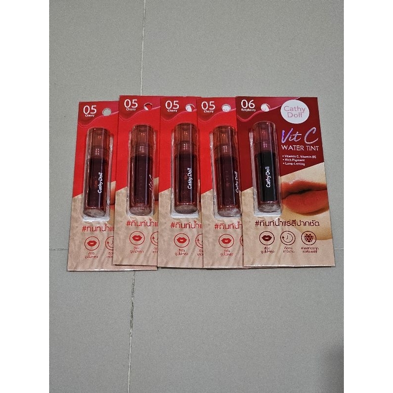 Cathy Doll Water Tint VIT C / Liptint Ori BKK